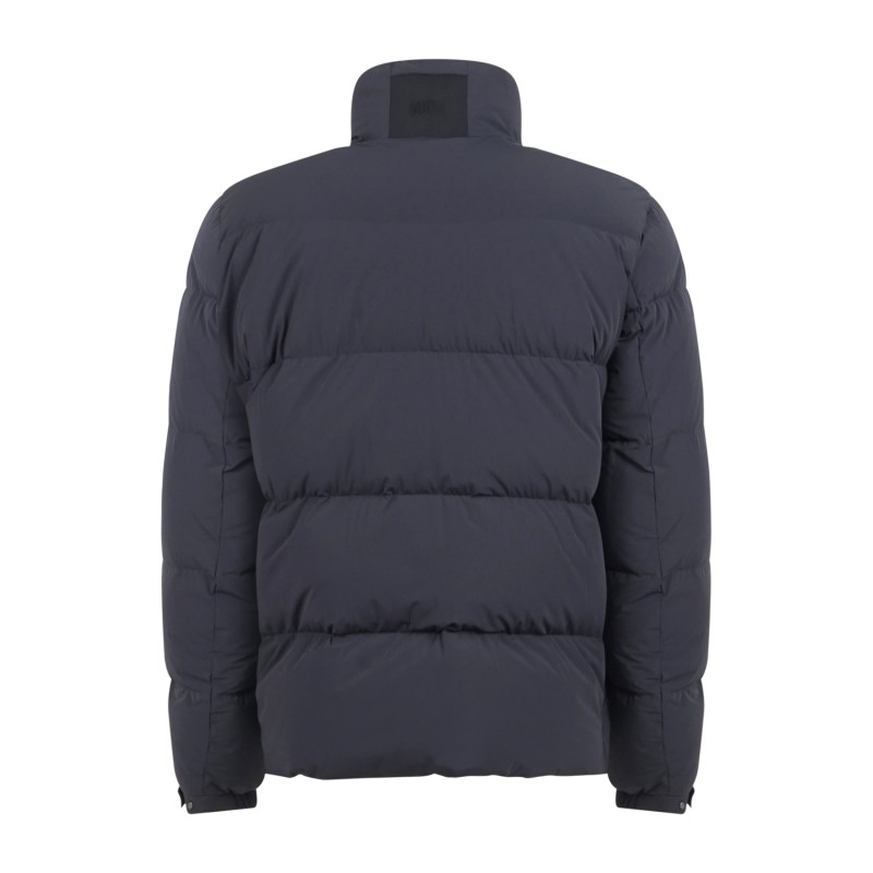 DUNO - Giubbotto blu in tessuto tecnico bi-strech per uomo | ayrton licosa 2.0