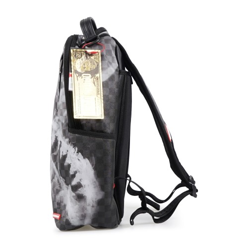 Sprayground - Zaino nero sip n' smoke grafica fumo per uomo | b8182nsz nero 2