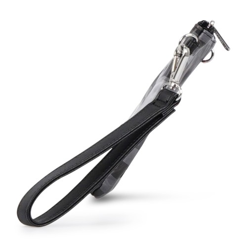 Sprayground - Pochette nera sip n' smoke crossover in ecopelle per uomo | 2