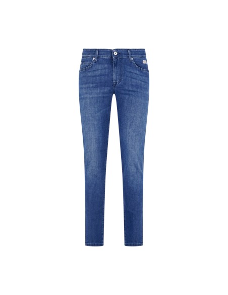 Roy Roger's - Jeans denim medio 517 Soft Elias Elite slim fit per uomo |