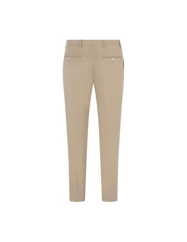 Alessandro Gilles - Abito beige monopetto Drop 4 in fresco lana per uomo | dp4c