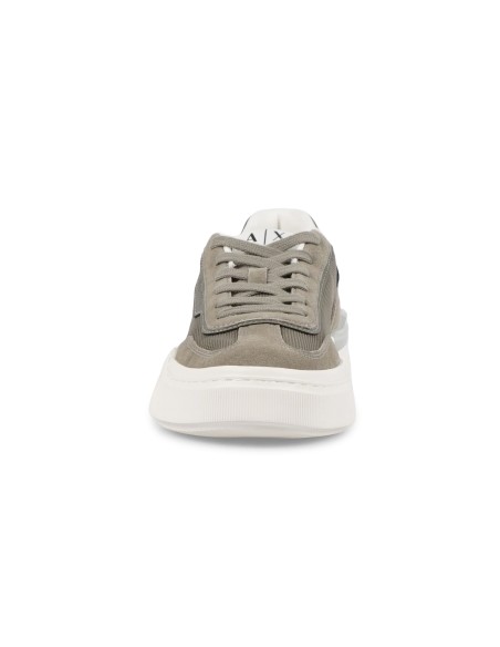 Armani Exchange - Sneakers verde in in tessuto mesh a rete per uomo | xm002688
