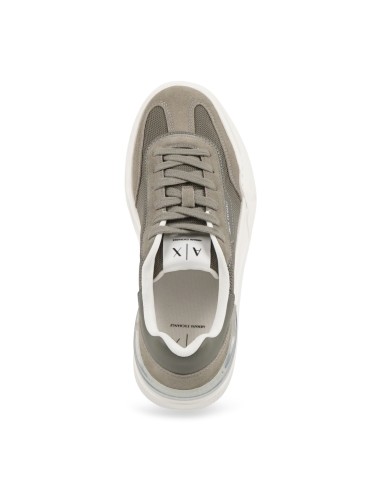 Armani Exchange - Sneakers verde in in tessuto mesh a rete per uomo | xm002688