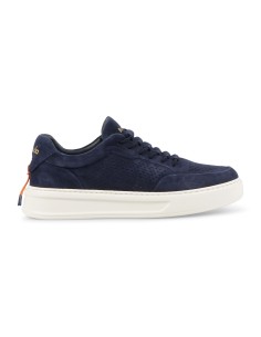 Barracuda - Sneakers blu Phoenix in morbidissimo camoscio traforato per uomo |