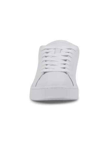 Armani Exchange - Sneakers bianca in pelle con logo sulla suola per uomo |