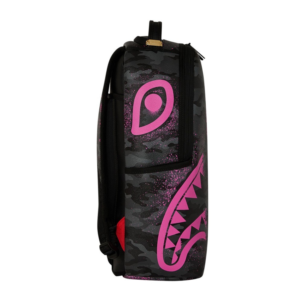 Sprayground - Zaino nero fantasia Snoopy pink stecil per uomo | b8781nsz