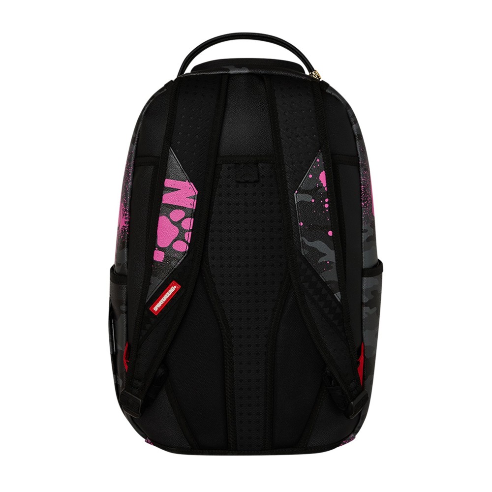 Sprayground - Zaino nero fantasia Snoopy pink stecil per uomo | b8781nsz