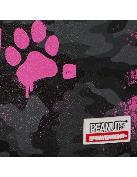 Sprayground - Zaino fantasia Snoopy pink stecil per uomo | b8781nsz