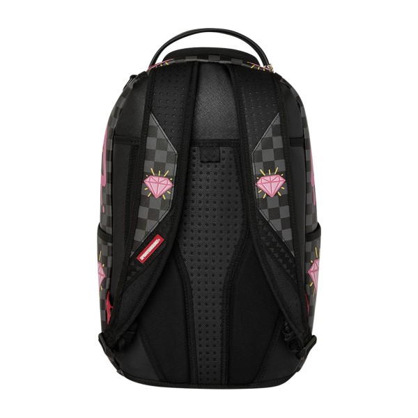 Sprayground - Zaino nero fantasia pink panther drippy diamons per uomo |