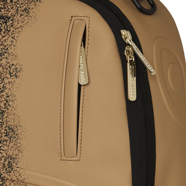 Sprayground - Zaino marrone fantasia oro henny spritz per uomo | b8550nsz