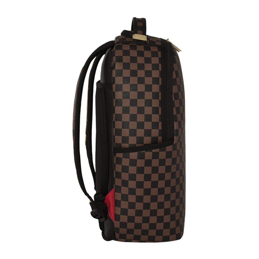 Sprayground - Zaino marrone fantasia oro henny spritz per uomo | b8550nsz