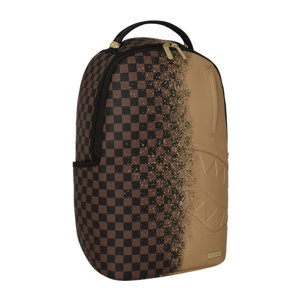 Sprayground - Zaino marrone fantasia oro henny spritz per uomo | b8550nsz