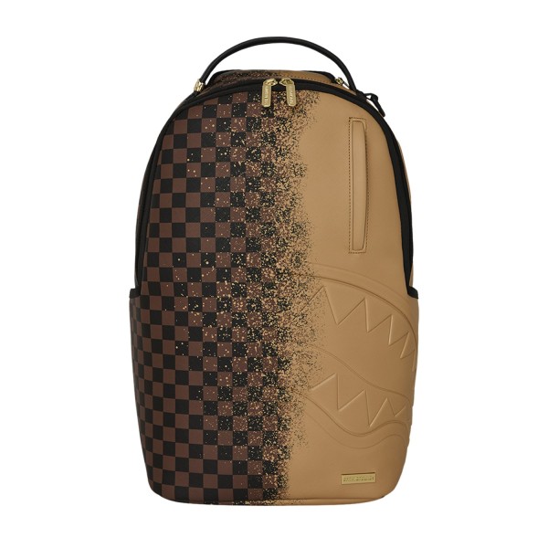 Sprayground - Zaino marrone fantasia oro henny spritz per uomo | b8550nsz