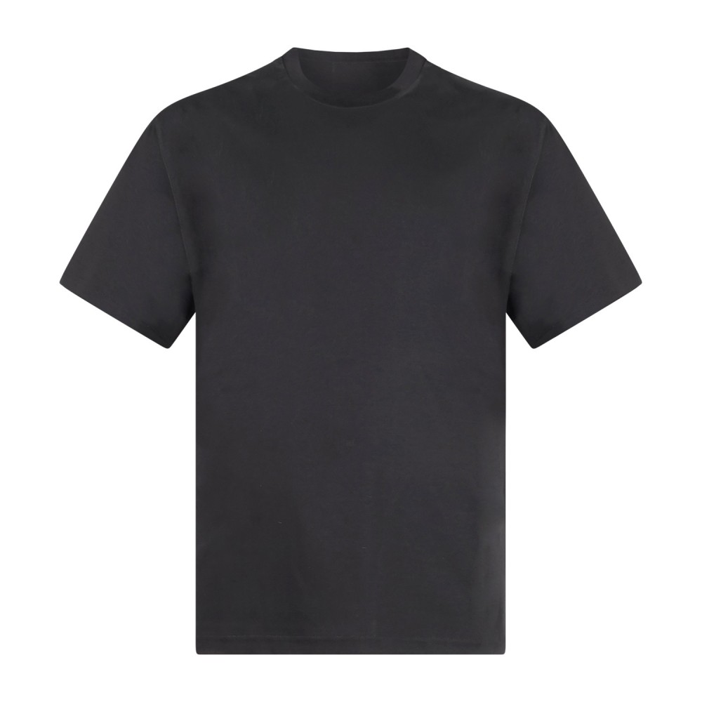 I'm Brian - T-shirt nera manica corta con patch logo a rilievo sul retro per