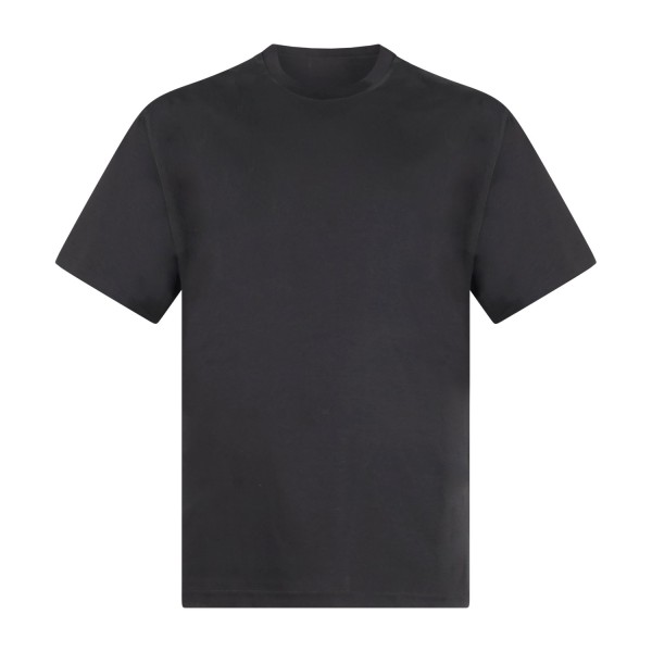 I'm Brian - T-shirt nera manica corta con patch logo a rilievo sul retro per