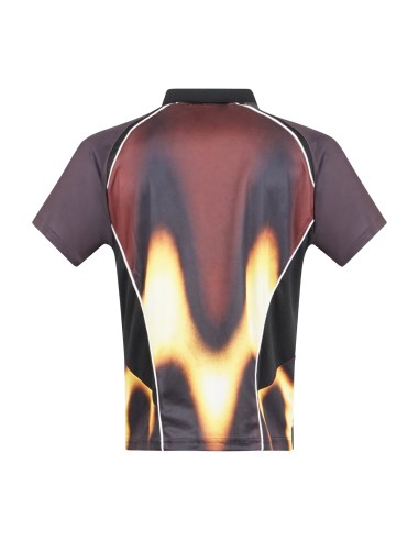 Obey - T-shirt multicolore Blurred Soccer in tessuto per uomo | 131080378 bnr