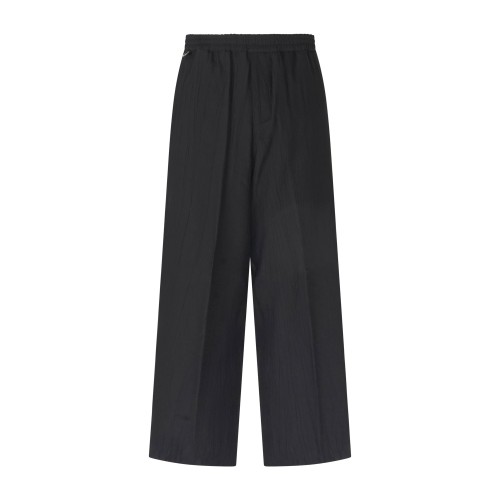 Marsem - Pantalone nero con elastico in vita per uomo | p070ss26 t279 090nero
