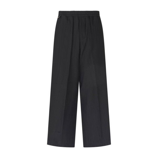 Marsem - Pantalone nero con elastico in vita per uomo | p070ss26 t279 090nero