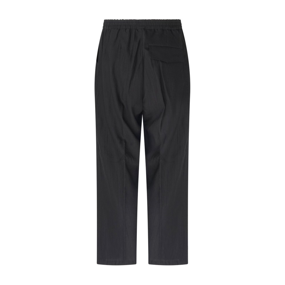 Marsem - Pantalone nero con elastico in vita per uomo | p070ss26 t279 090nero