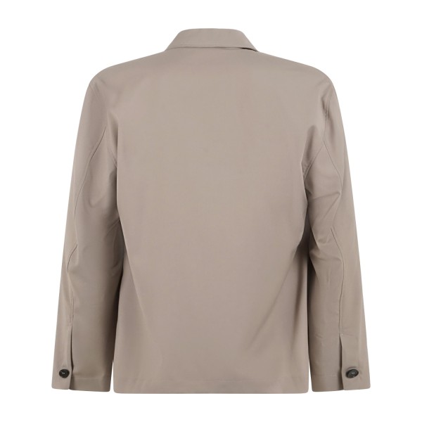I'm Brian - Giacca overshirt nera taschino applicato per uomo | ca3625 taupe