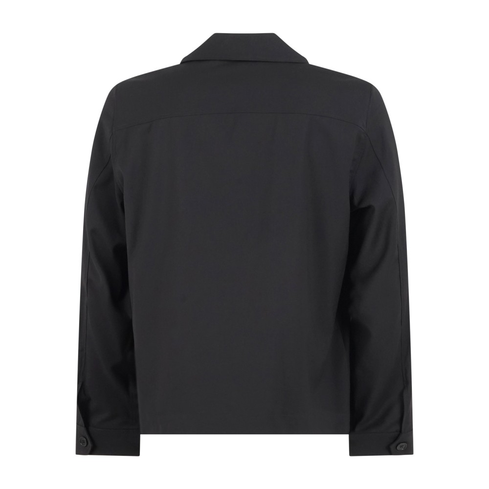 I'm Brian - Camicia nera con taschino sul petto per uomo | ca3642 nero