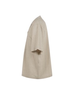 I'm Brian - Camicia beige mezza manica con taschino sul petto per uomo | ca3637 2