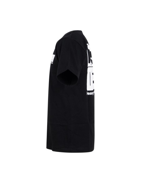 Obey - T-shirt nera Heavy Ideas con stampa siligrafica sul fronte e sul retro