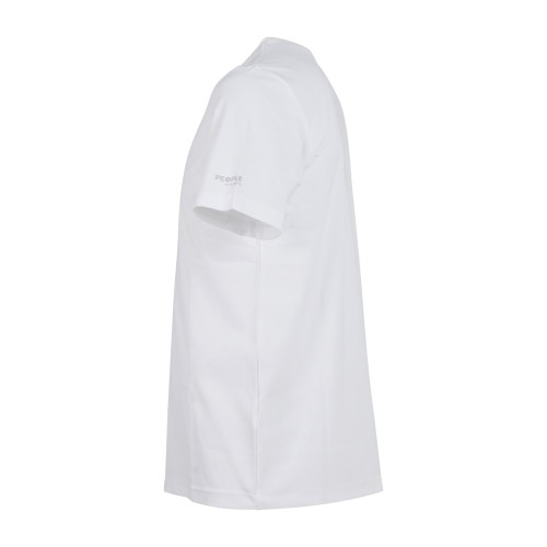 People of Shibuya - T-shirt bianca manica corta in tessuto tecnico con stampa 2