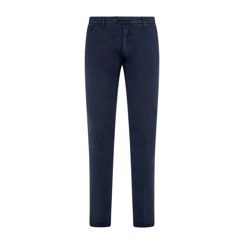 Roy Roger's - Pantalone blu New Rolf tasca a filo per uomo | rru013c9250112