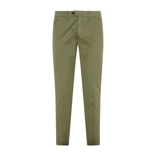 Roy Roger's - Pantalone verde New Rolf tasca a filo per uomo | rru013c9250112