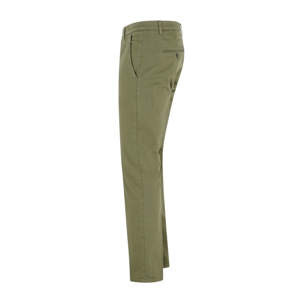 Roy Roger's - Pantalone verde New Rolf tasca a filo per uomo | rru013c9250112