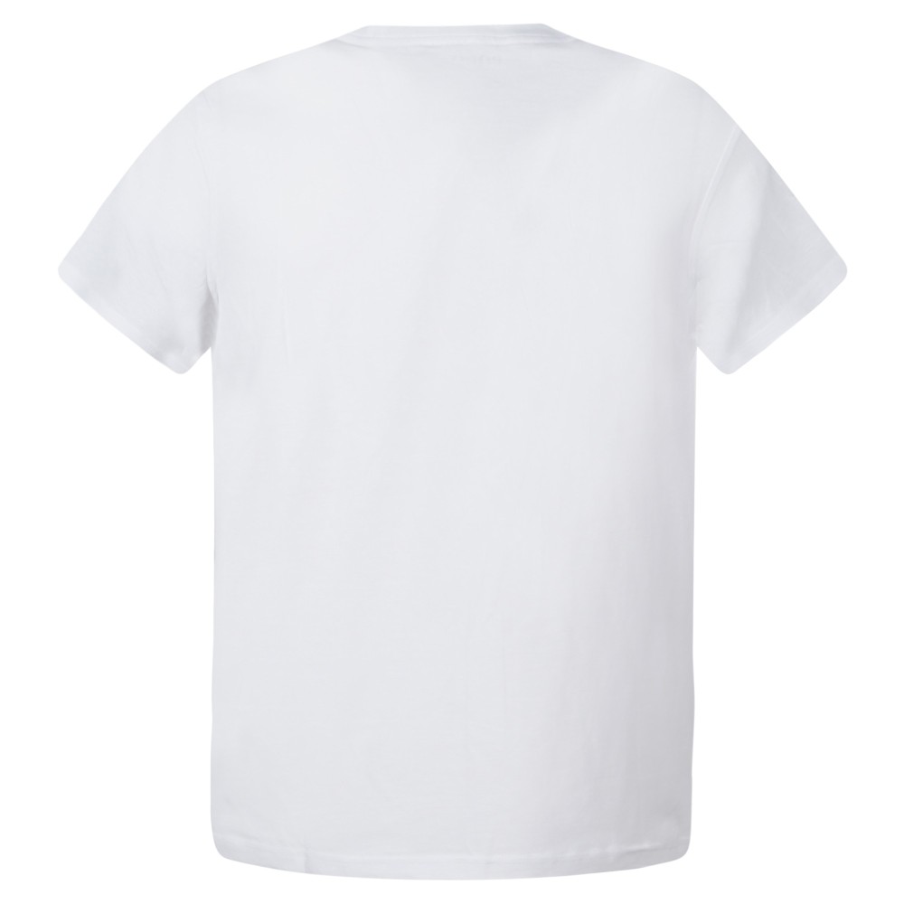 Polo Ralph Lauren - T-shirt bianca con logo ricamato sul petto per uomo |