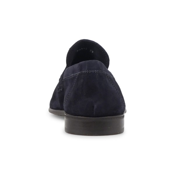 Enry Hobb's - Mocassino blu Amalfi navy in pelle scamosciata per uomo |