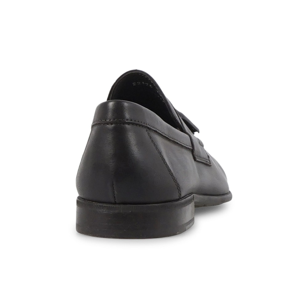 Enry Hobb's - Mocassino marrone Alabama in pelle con nappine per uomo |