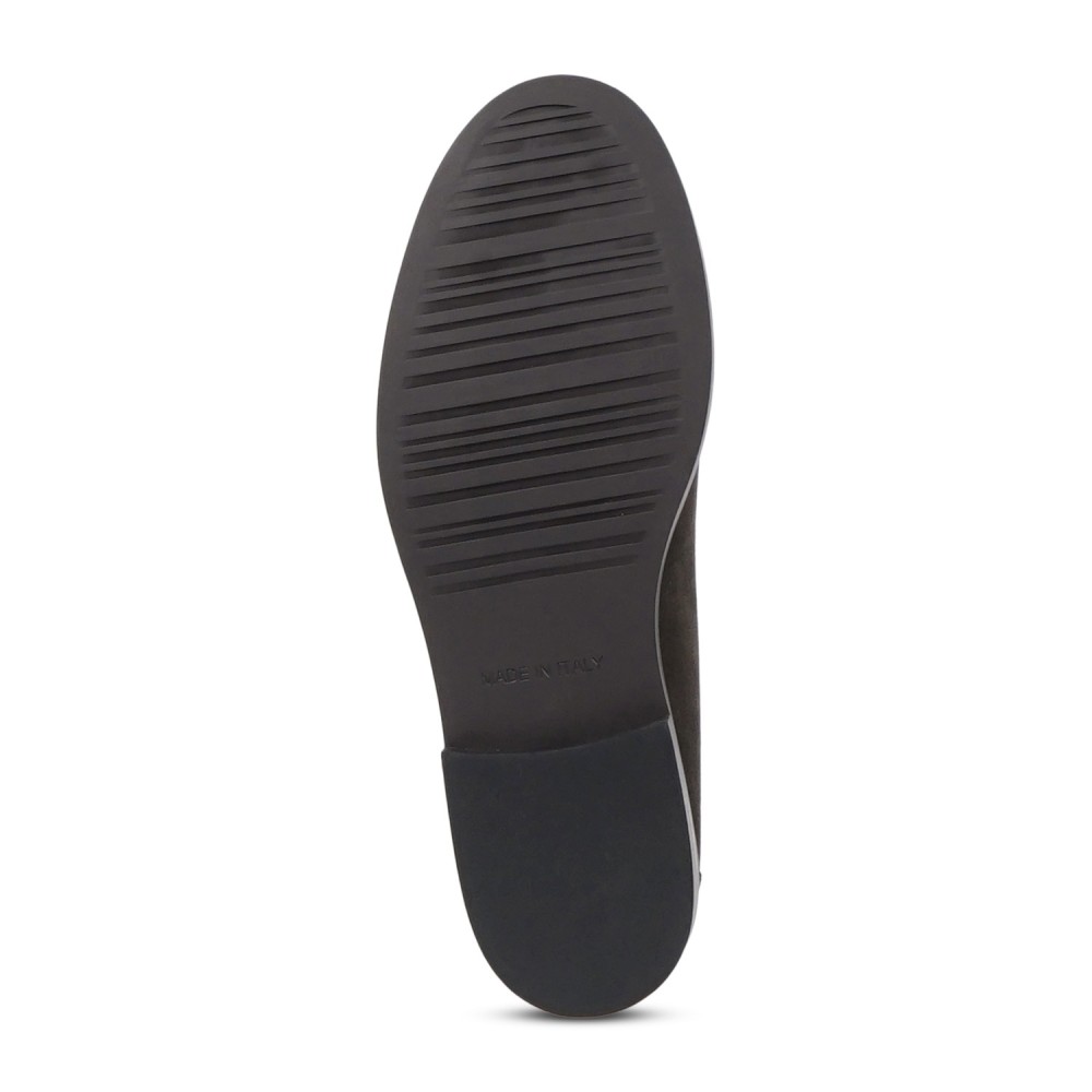 Enry Hobb's - Mocassino marrone Cortina in pelle scamosciata con passante per