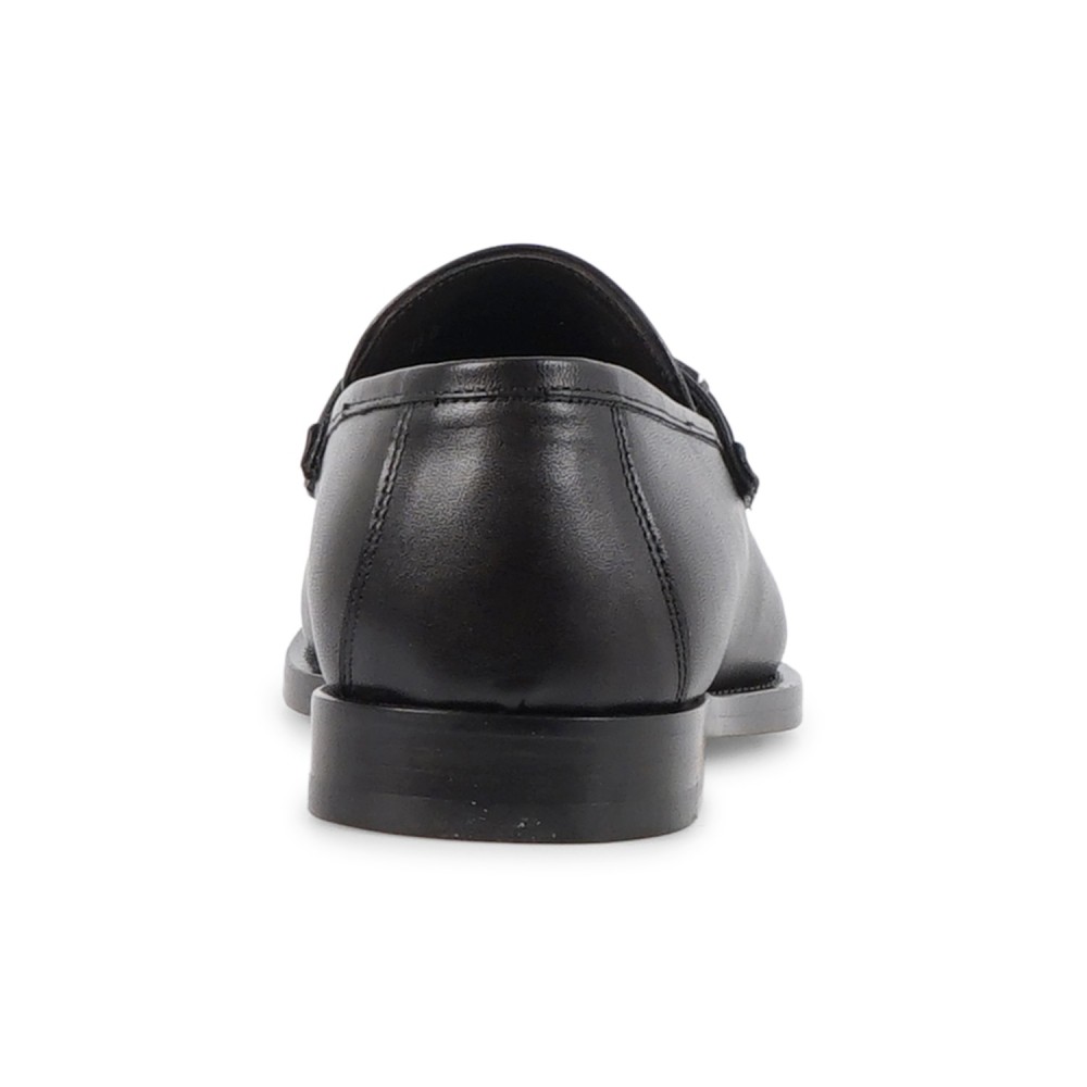 Morgillo - Mocassino marrone in pelle con morsetto per uomo | 456/16m positano