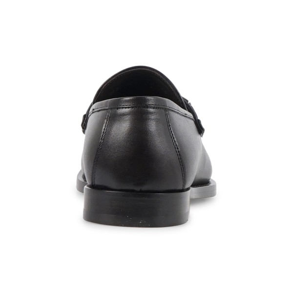 Morgillo - Mocassino marrone in pelle con morsetto per uomo | 456/16m positano