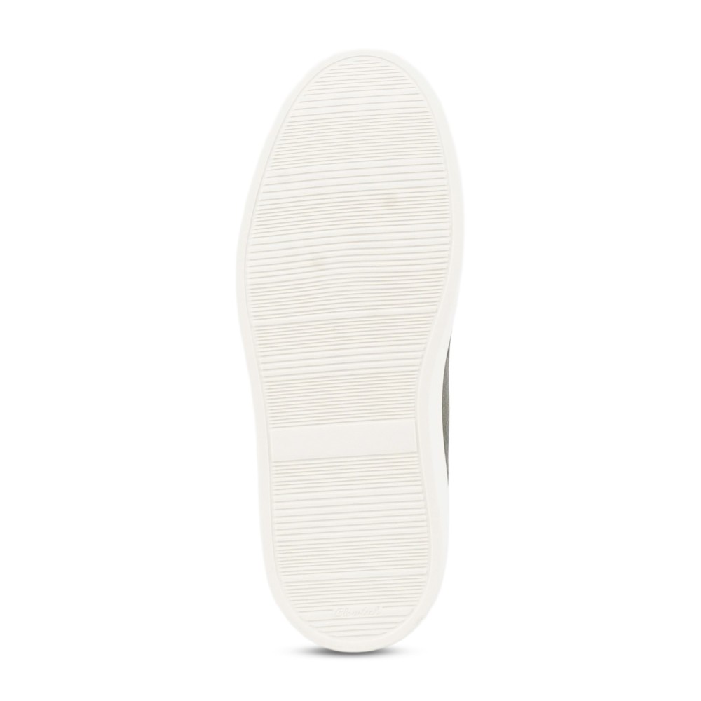 Enry Hobb's - Mocassino verde Amalfi in pelle scamosciata con suola platform