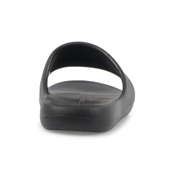 Armani Exchange - Sandali neri in gomma con logo centrale per uomo | xm00274