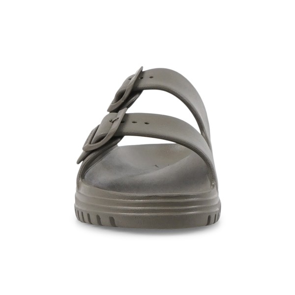 Armani Exchange - Sandali verde in gomma con doppia fibbia per uomo | xup015