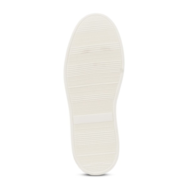 Enry Hobb's - Sneakers blu Panama in pelle con effetto intrecciato per uomo |