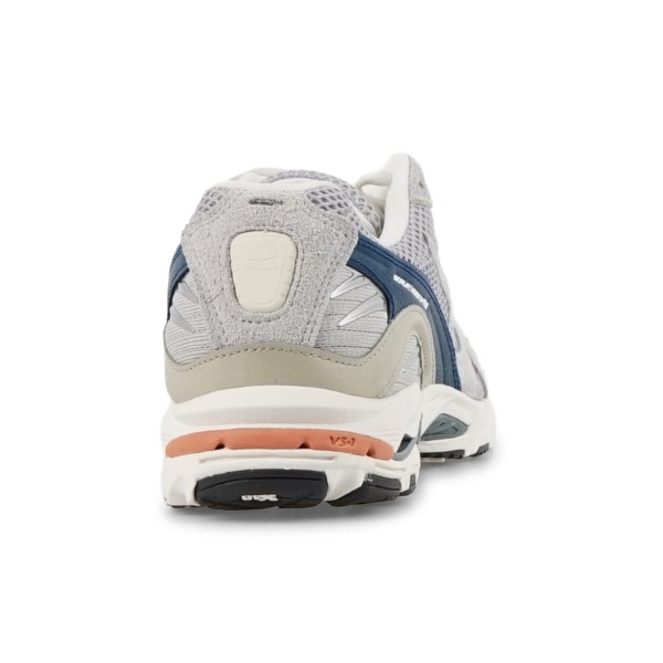 Mizuno - Sneakers grigia in nylon e pelle scamosciata per uomo |