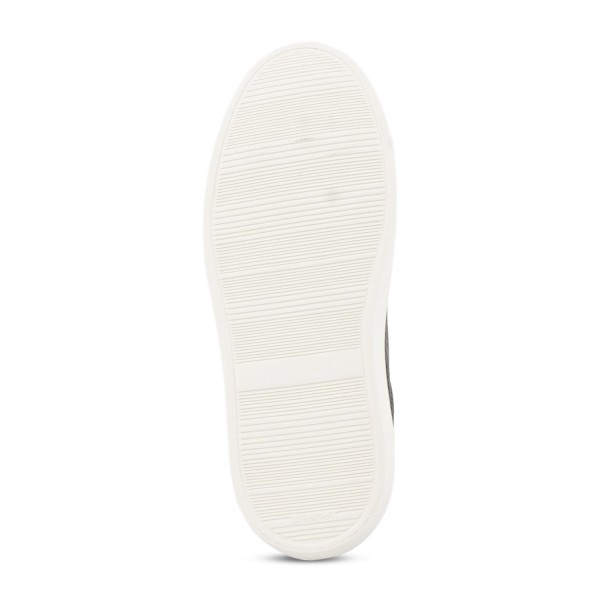 Enry Hobb's - Sneakers marrone Panama in pelle con effetto intrecciato per uomo