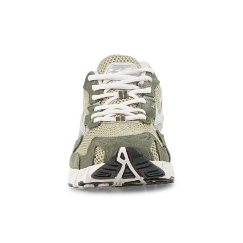 Mizuno - Sneakers verde in nylon e pelle scamosciata per uomo | 2