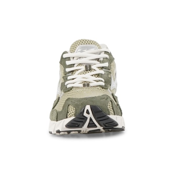 Mizuno - Sneakers verde in nylon e pelle scamosciata per uomo |