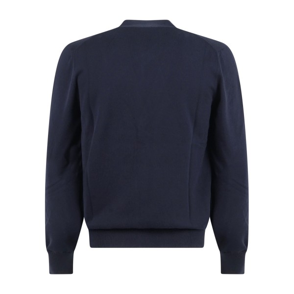 Gran Sasso - Cardigan blu in cotone per uomo | cardigan m/l 58101 18193 598