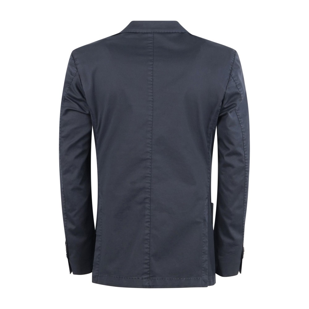 L.B.M. 1911 - Giacca blu monopetto tinto in capo per uomo | m2837 t65161/8