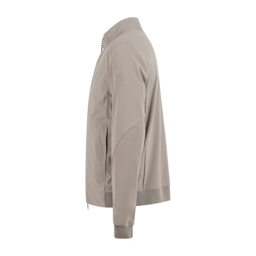 DUNO - Giubbotto beige Echo in tessuto tecnico collo alto per uomo | pm121e 2