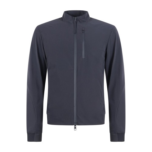 DUNO - Giubbotto blu Echo in tessuto tecnico collo alto per uomo | pm121e echo