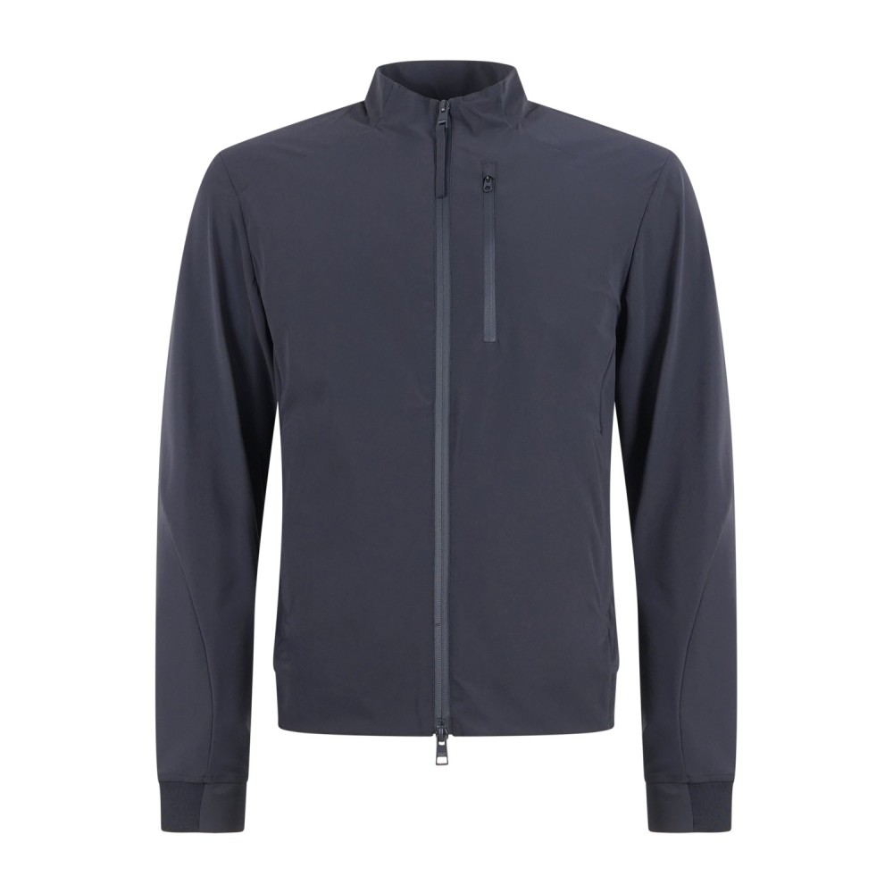 DUNO - Giubbotto blu Echo in tessuto tecnico collo alto per uomo | pm121e echo